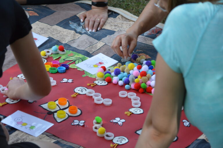 CT zkoušky HM 2023 - hra s bambulkami